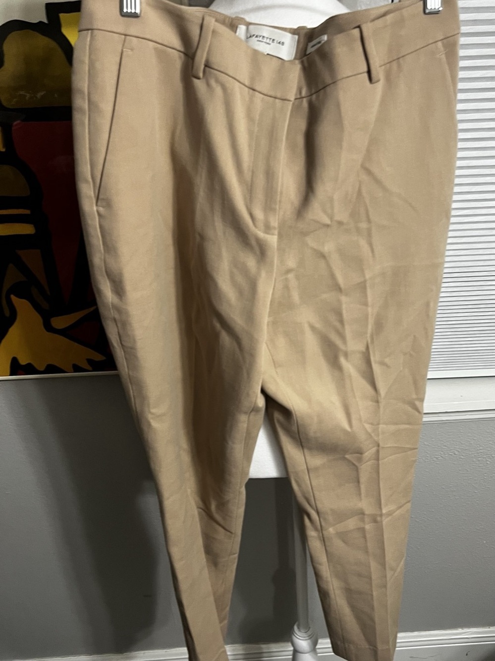 Lafayette 148 New York Manhattan Skinny
Ankle Pant 10 Tan Khaki - Picture 7 of 15
